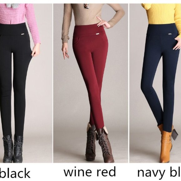 Waist Stretch Thickening Leggings - Picture 6 of 7